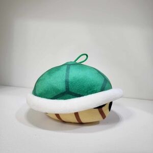 Mario Kart Enemies Nintendo Stuffed Plush Toy Green Turtle Shell 8"